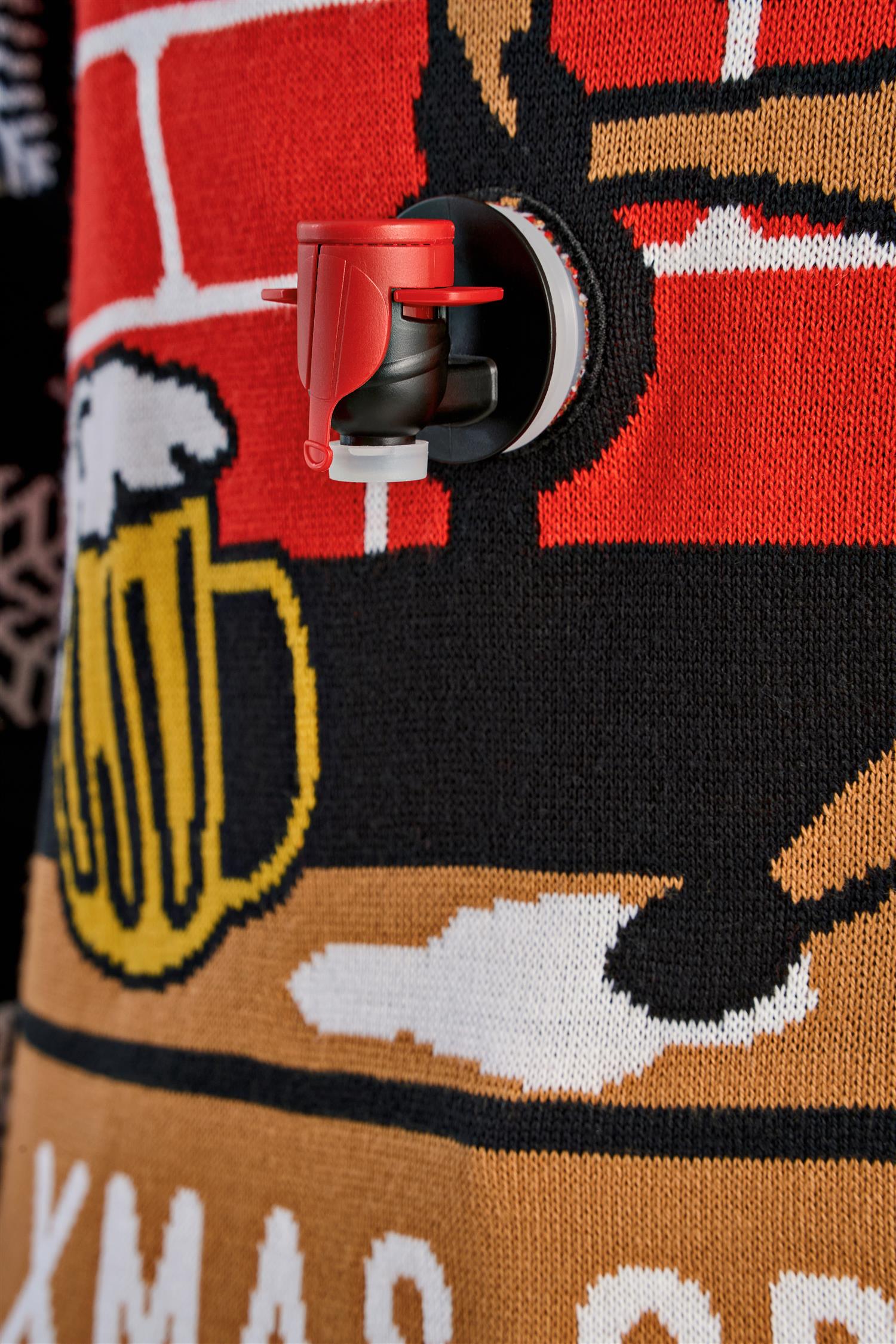 Interactive xmas knit Dk Blue