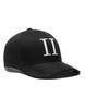 Baseball Cap Suede Black/White