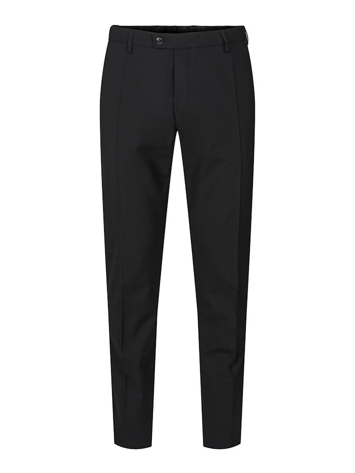 DRESS DOBBELSPENT BLACK RICCOVERO