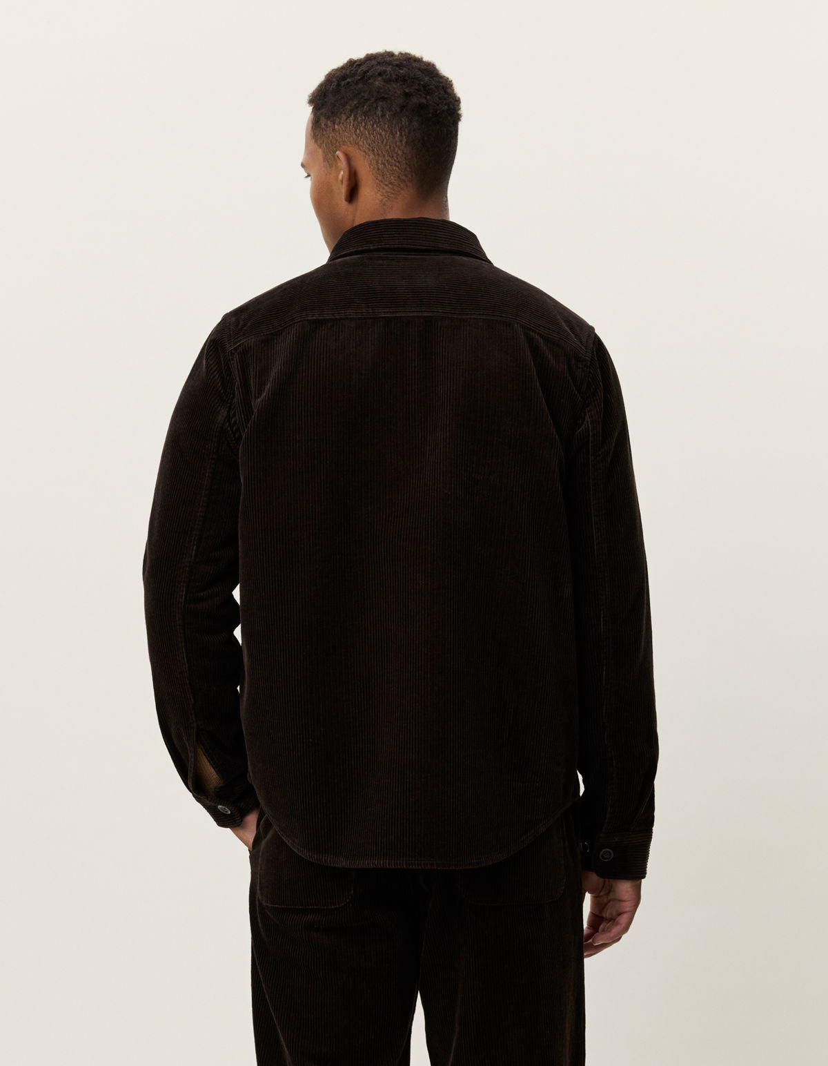 Corduroy Overshirt Delicioso Brown