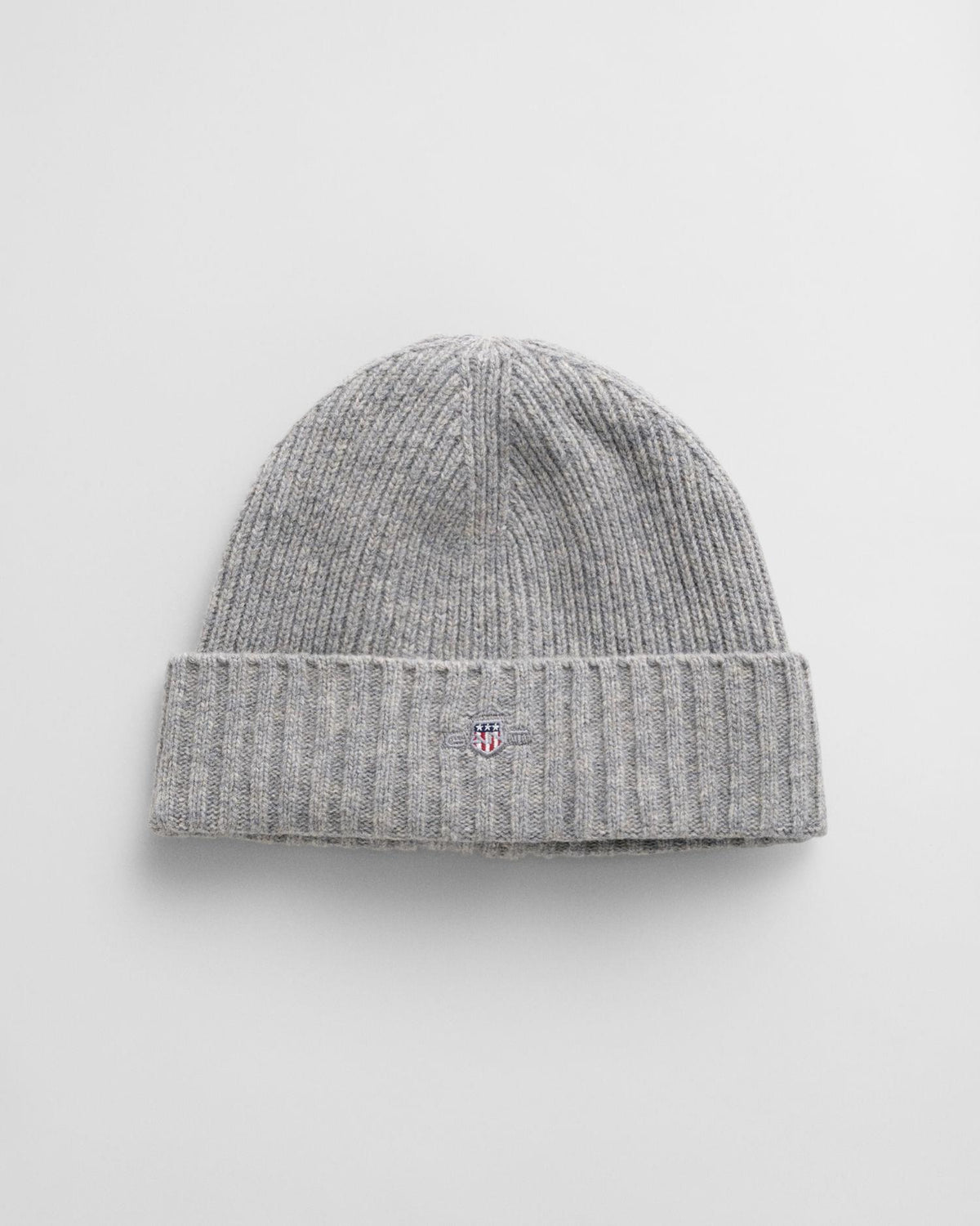 Unisex shield beanie Grå