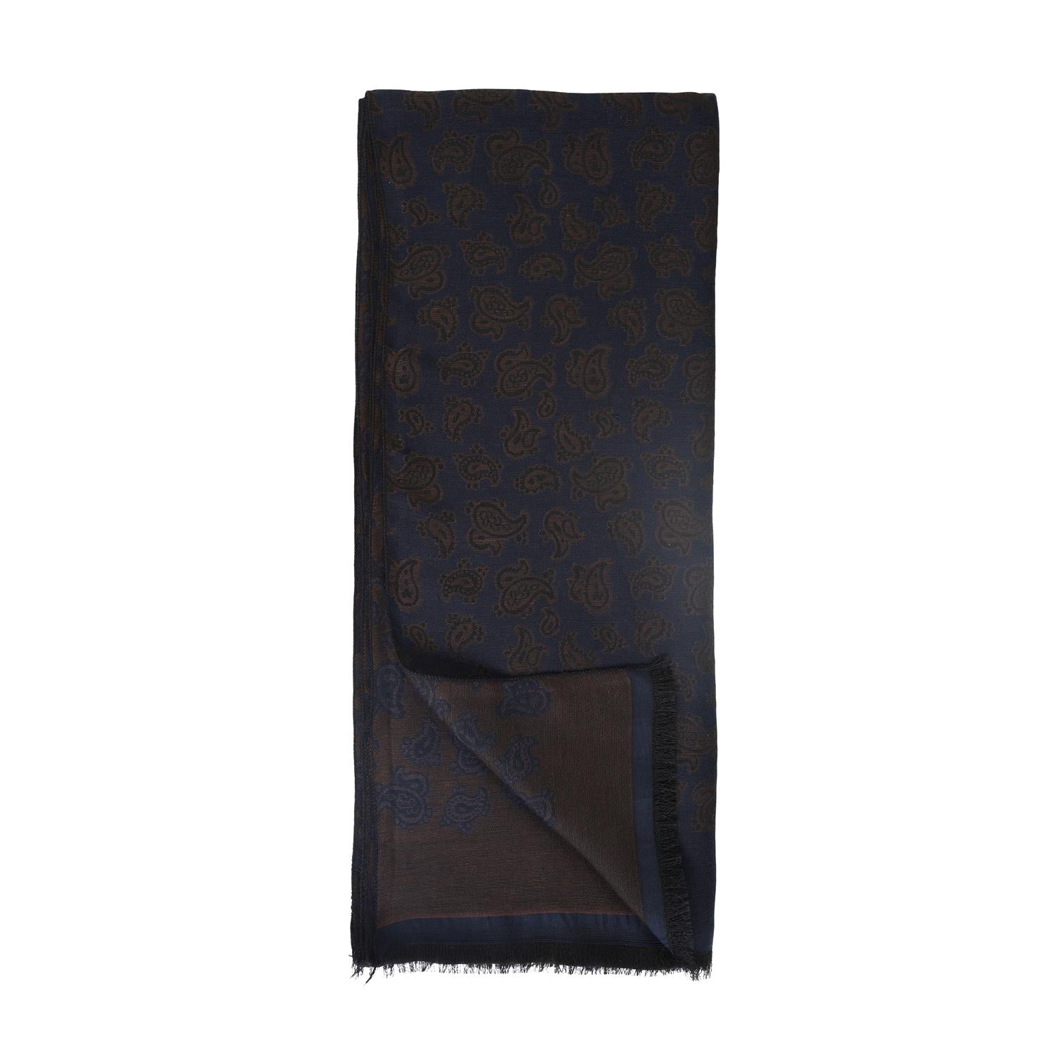 Double face scarf Navy