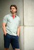 Linen Shorts Dk Blue