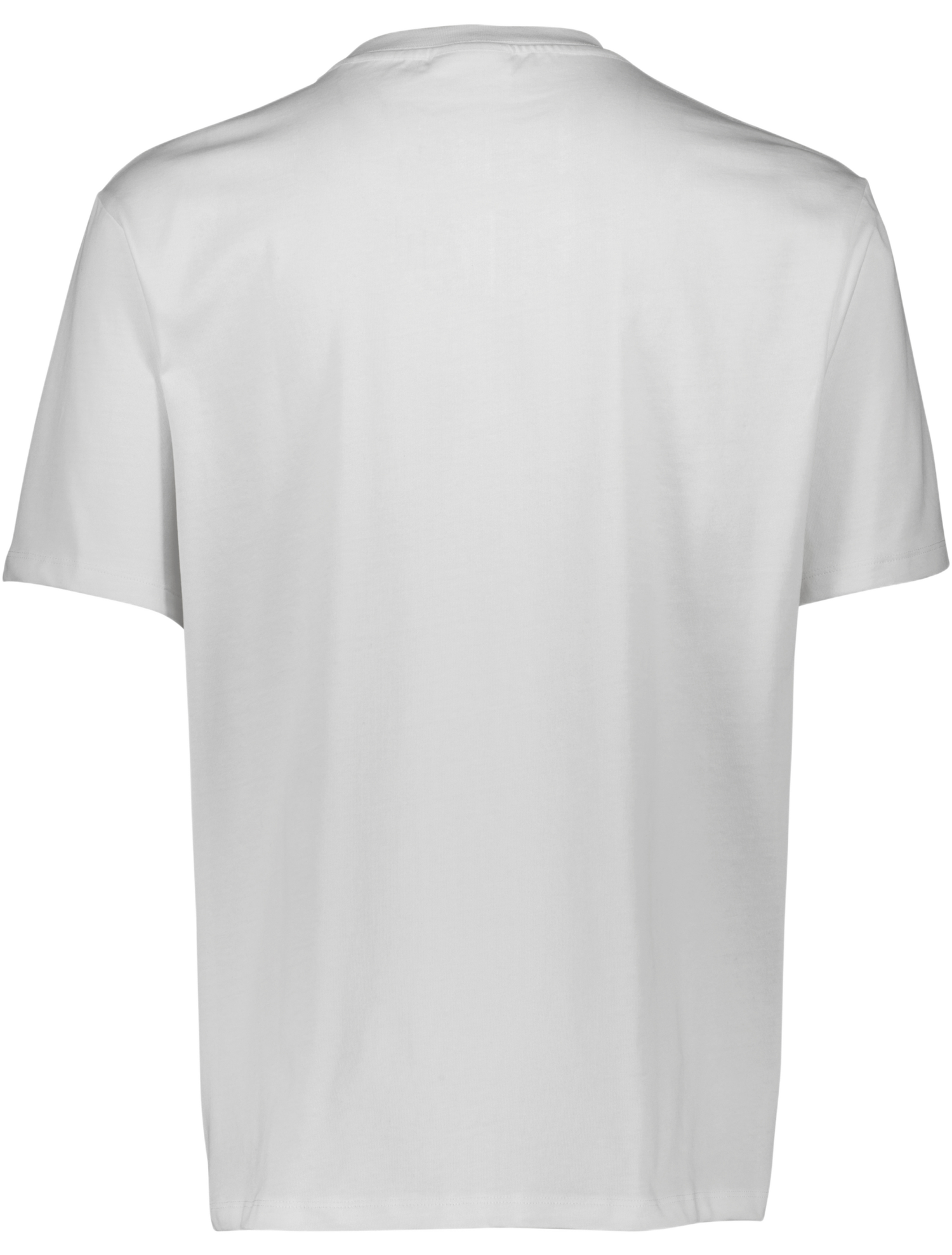 O-neck tee oversize S/S White