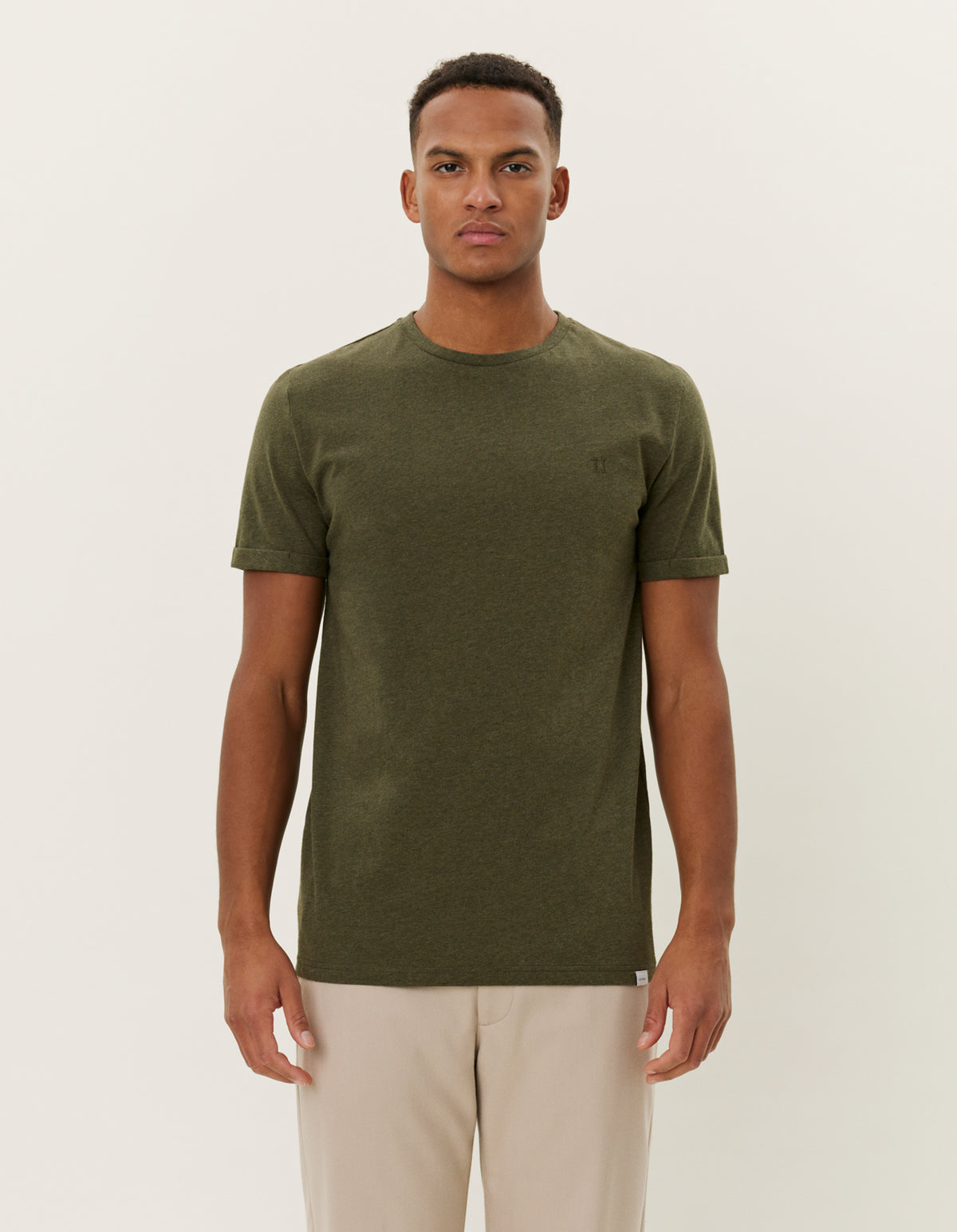 Nørregaard Tonal T-Shirt Forest Green Melange