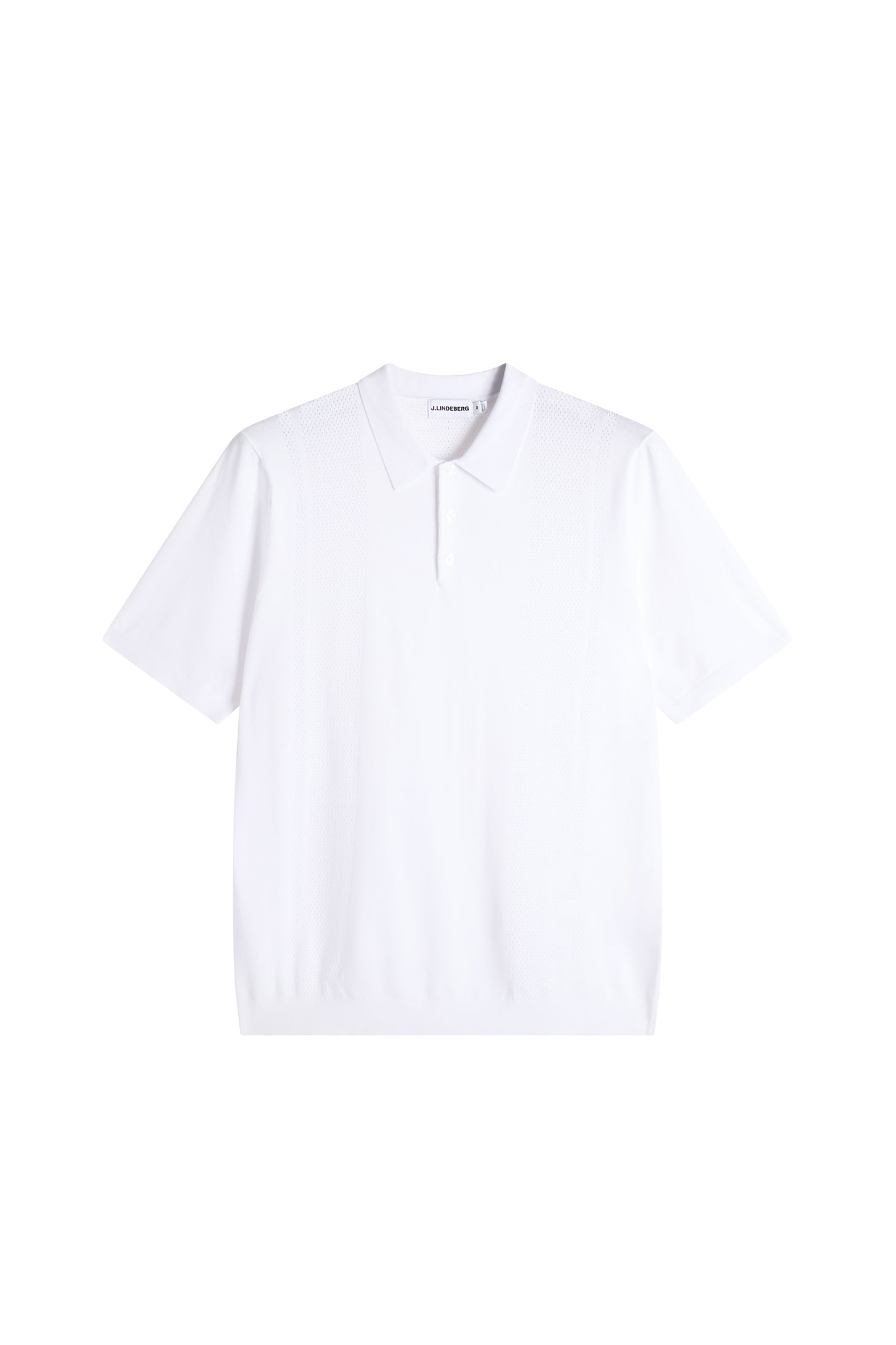 Reymond Seasonal Knit Polo White