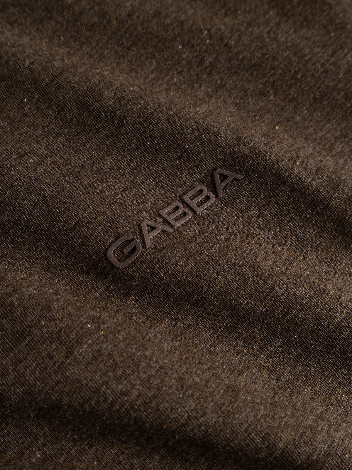 Gabdune Melange New Sst-Shirt Brown Slate