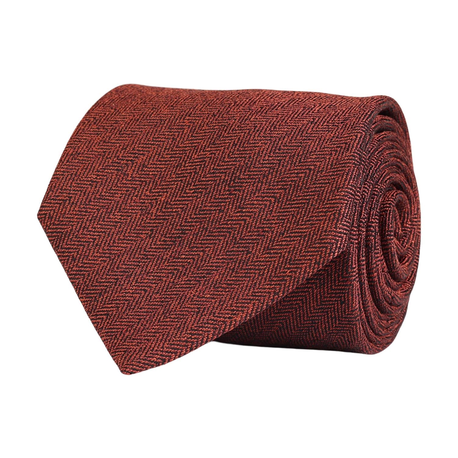 Classic tie Rust
