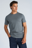 Basic Tee S/s Blue Grey