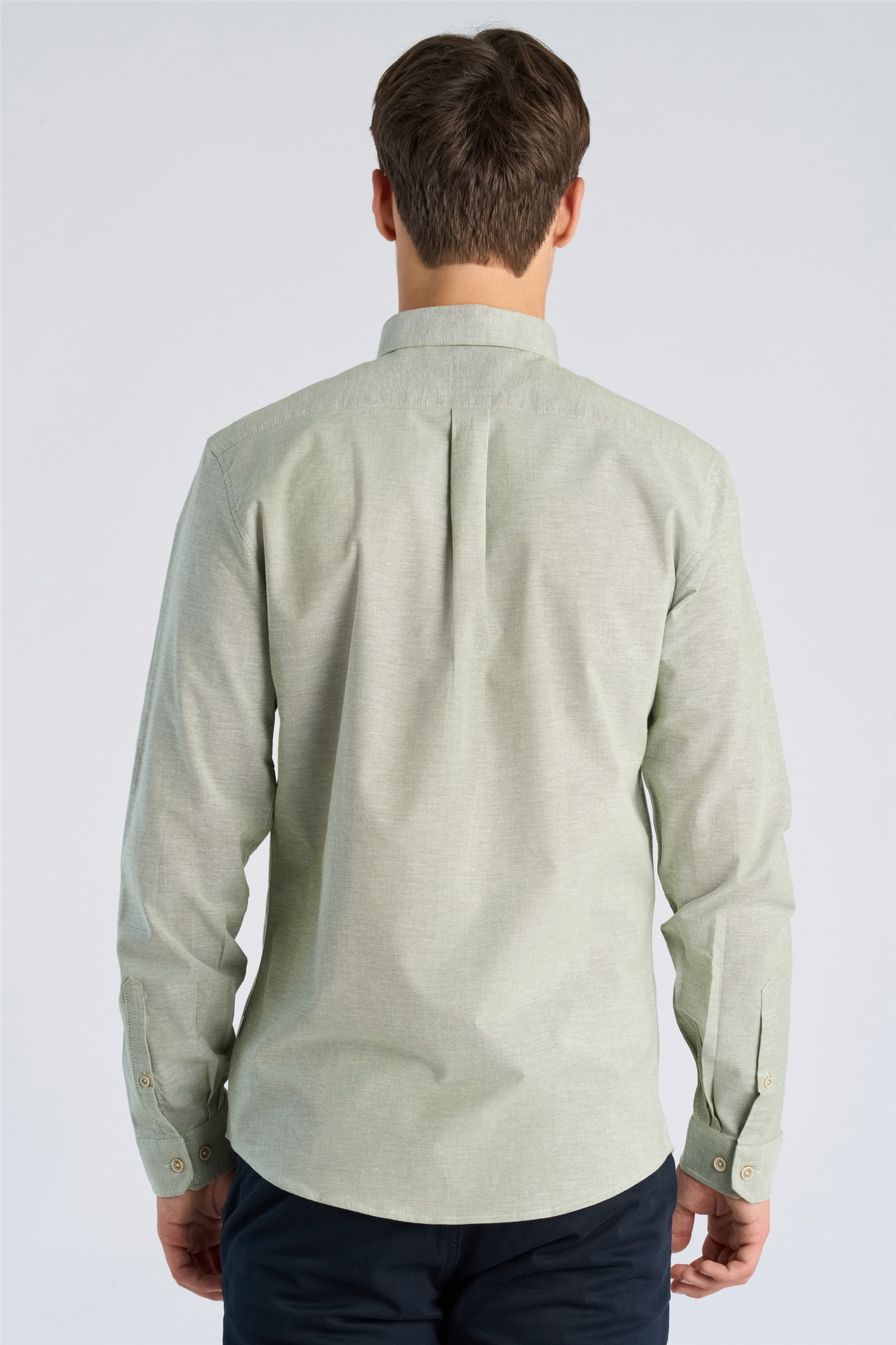 Oxford superflex shirt L/S Lt Army