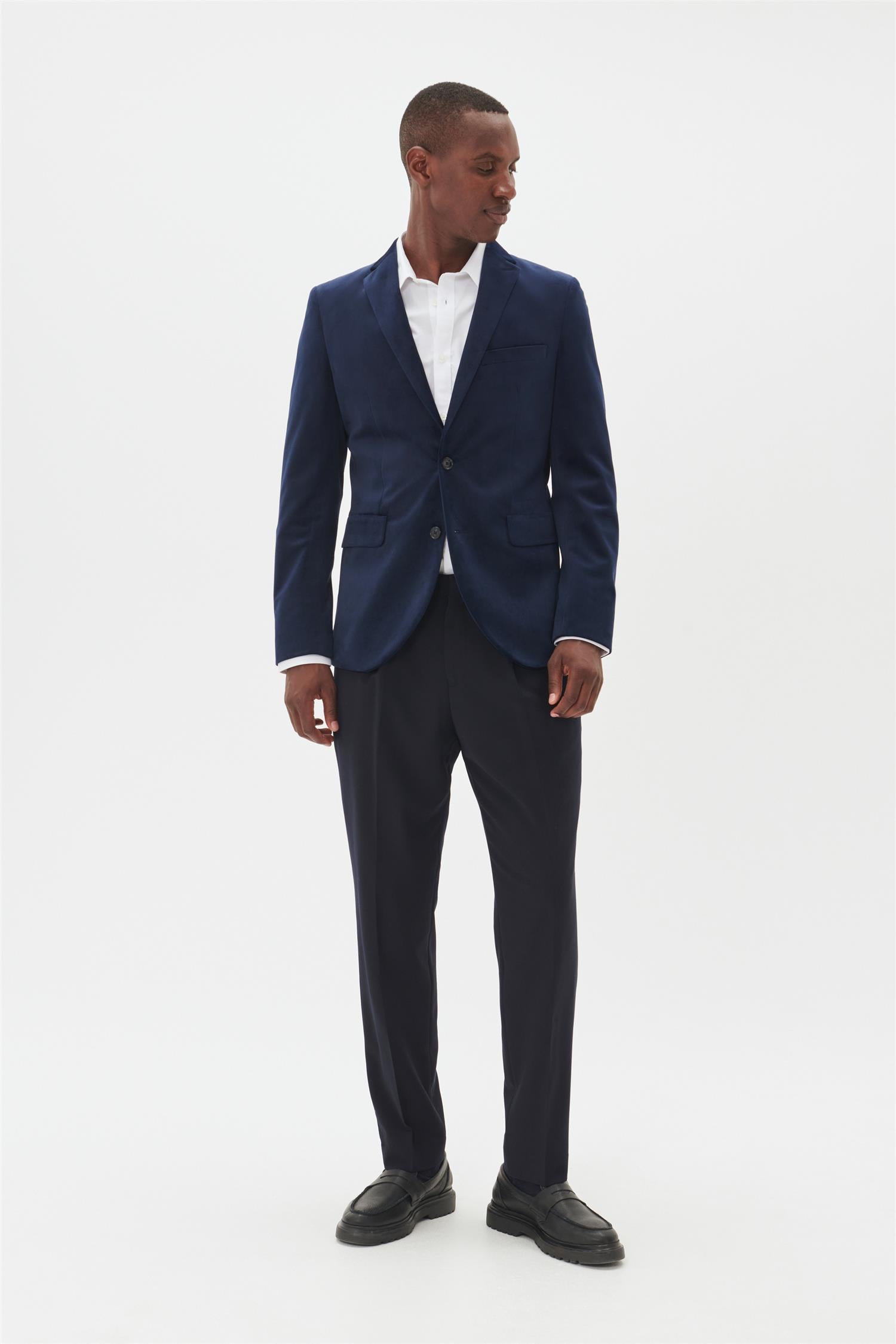 Mageorge F velvet Blue