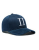 Baseball Cap Suede II Dark Navy/White