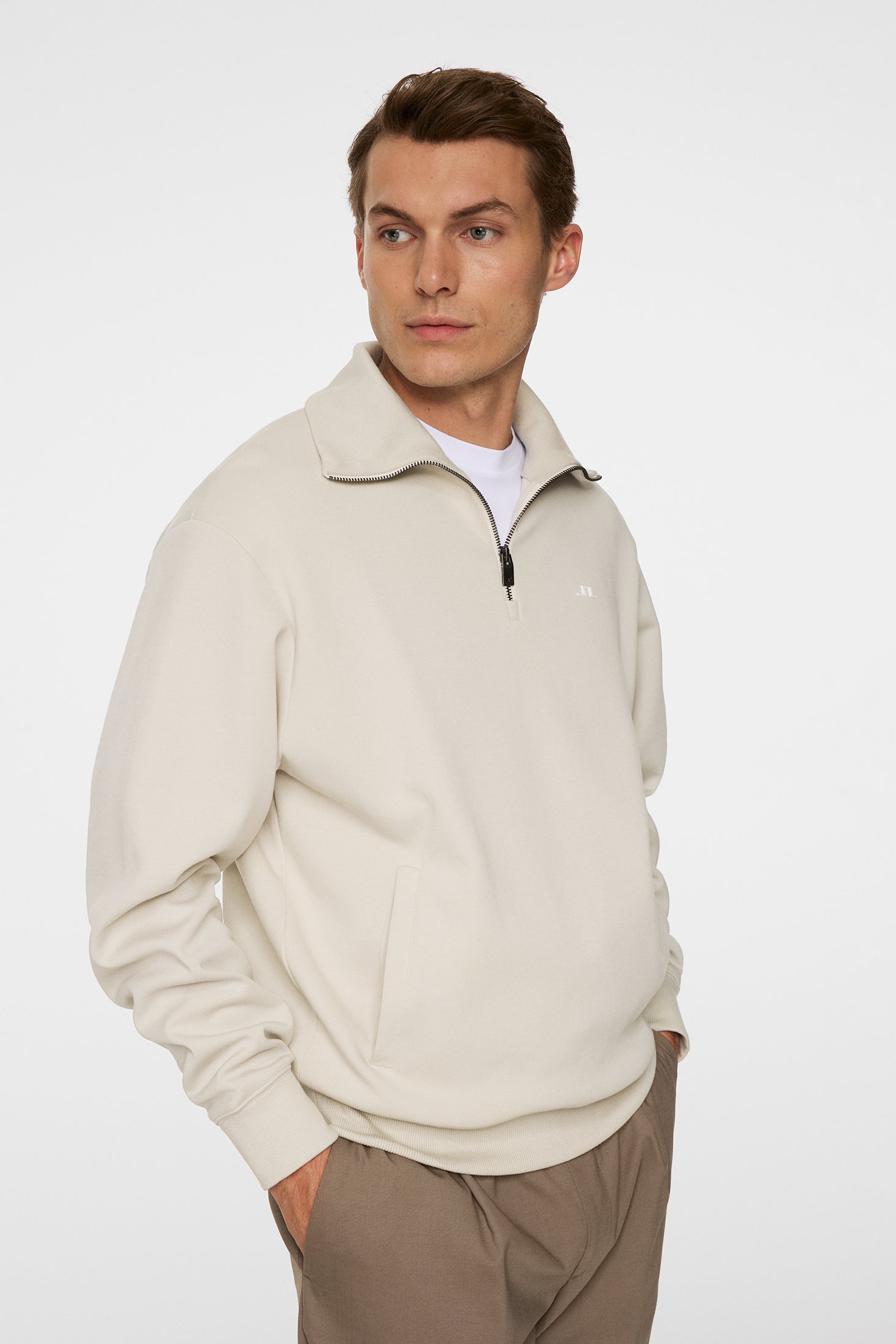 Callan quarter zip Moonbeam