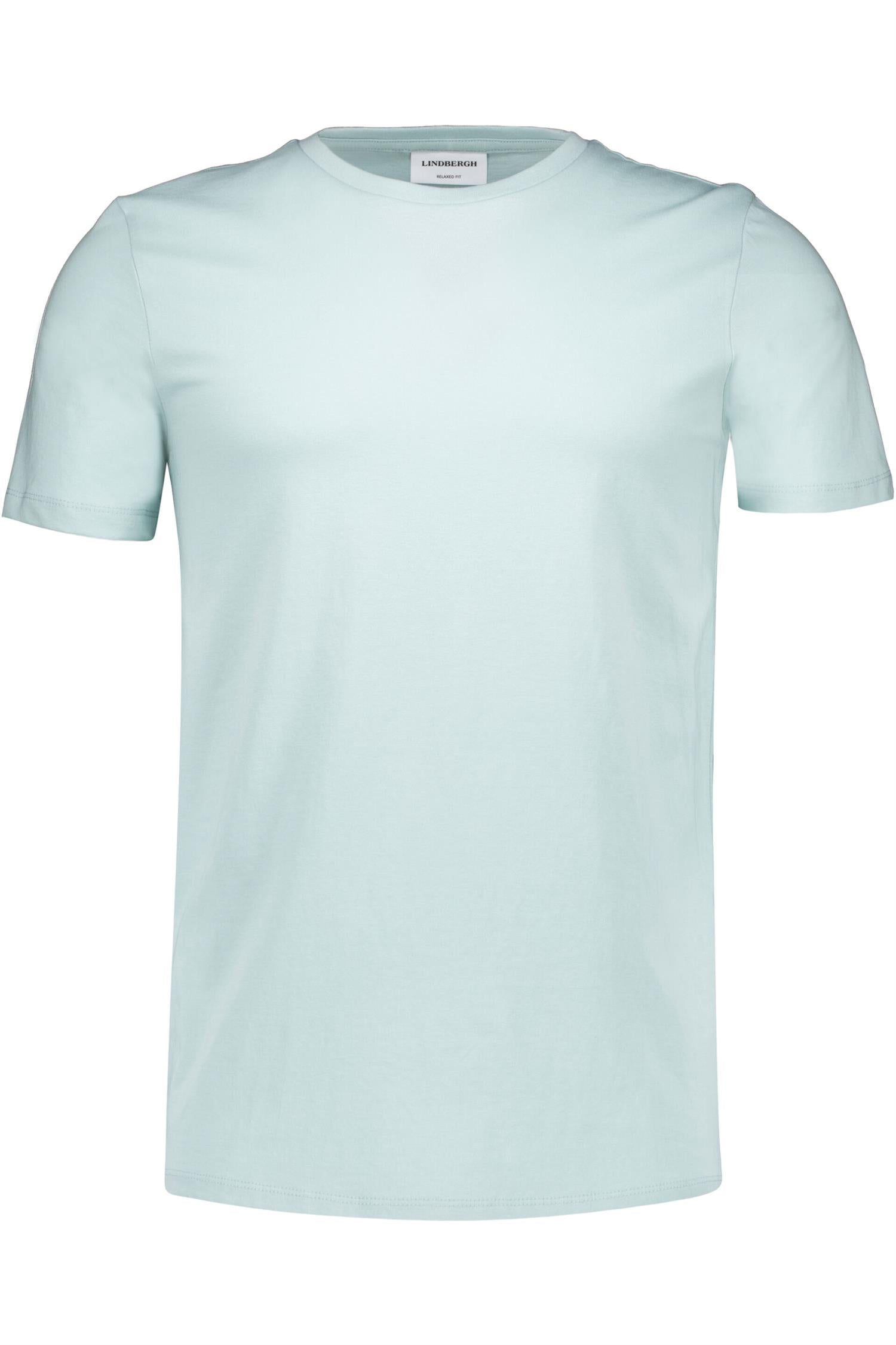 Basic tee S/S Dusty Aqua