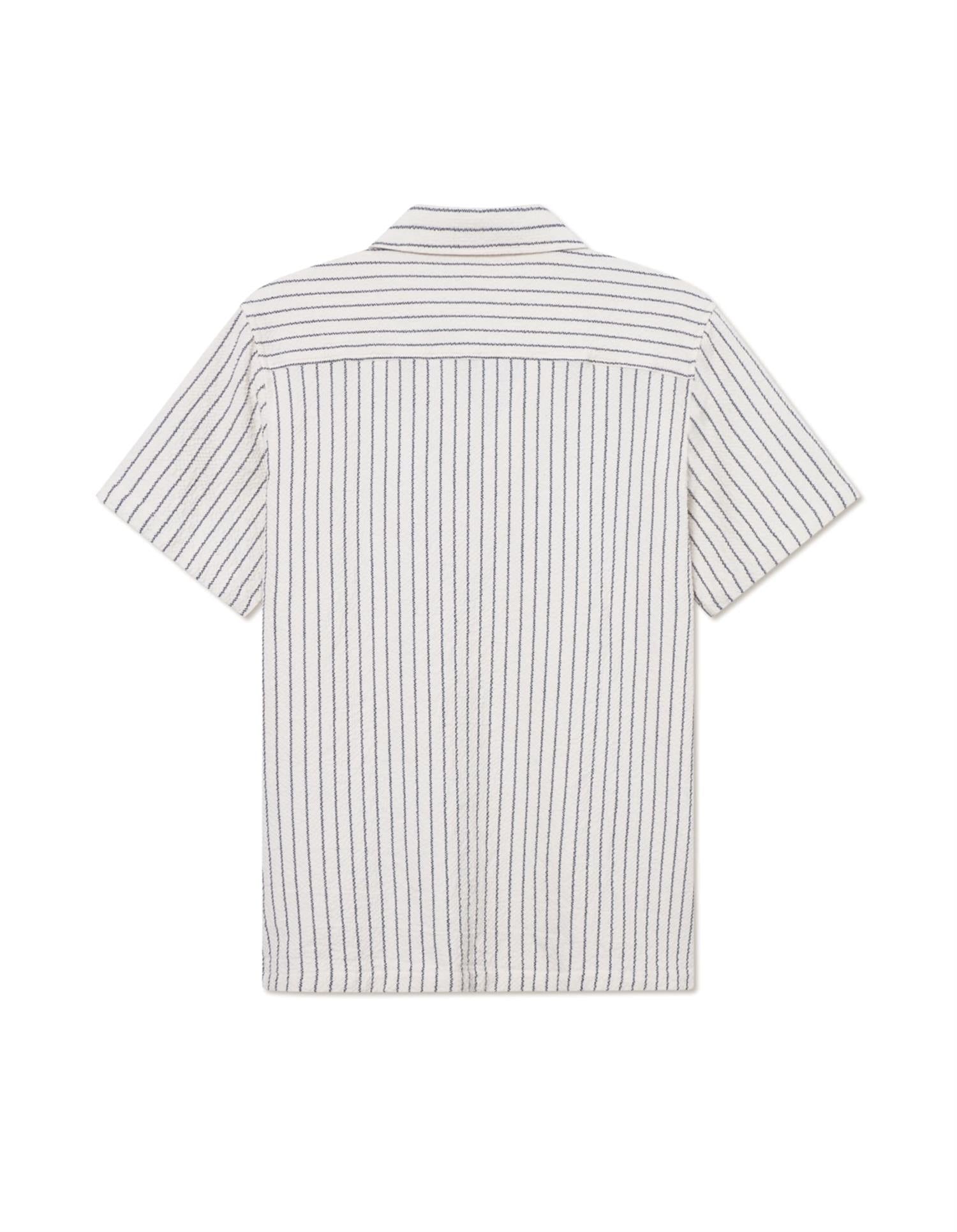 Lesley Structured  SS Shirt Ivory