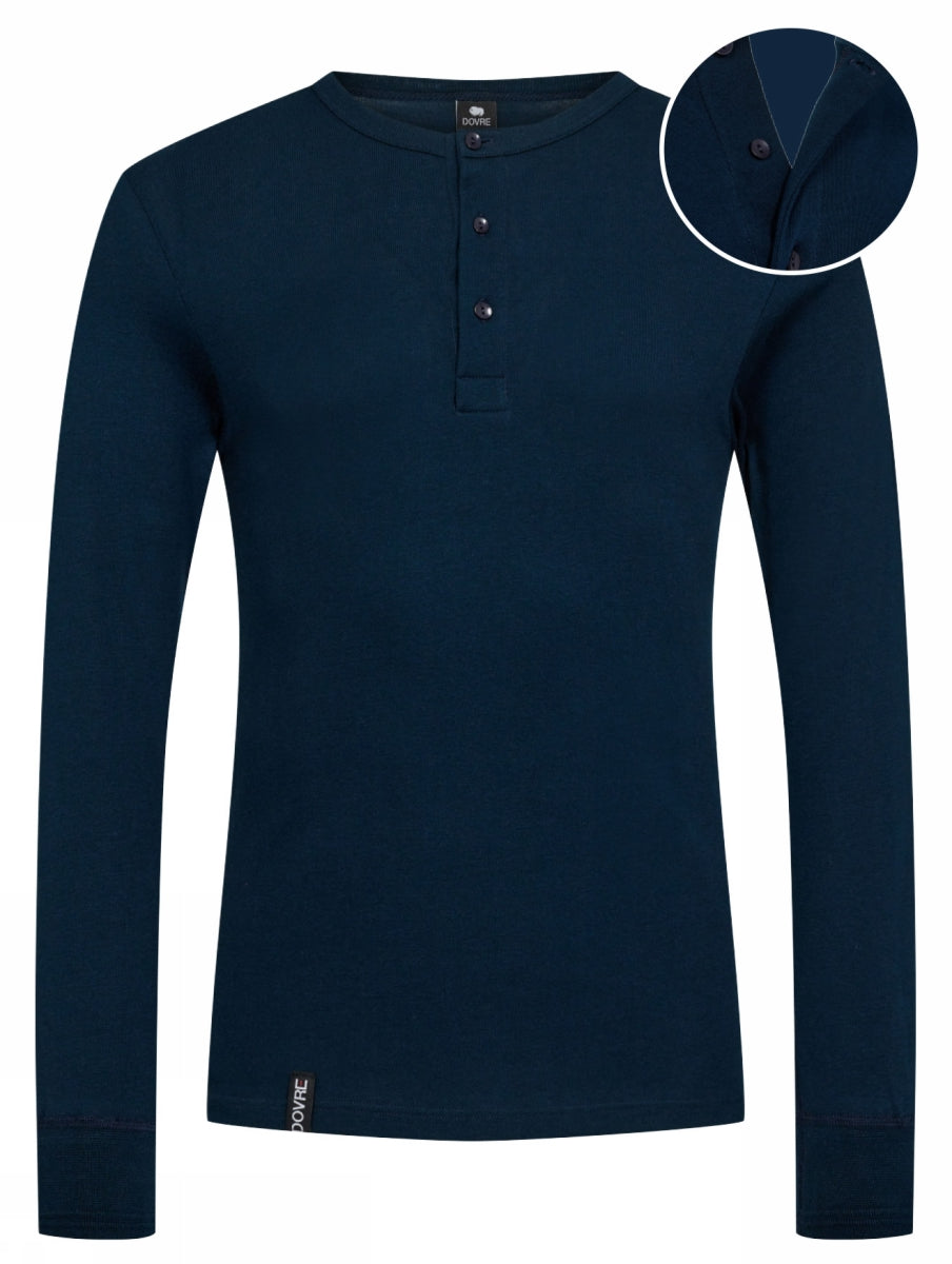 Dovre T-Shirt 1/1 Ærme/stolpe Navy