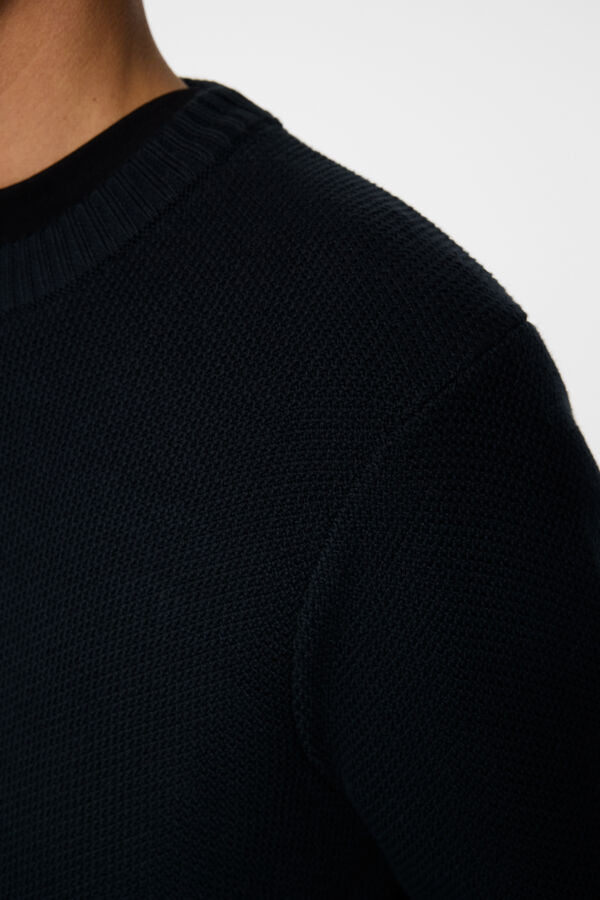 Oliver structure sweater Blå