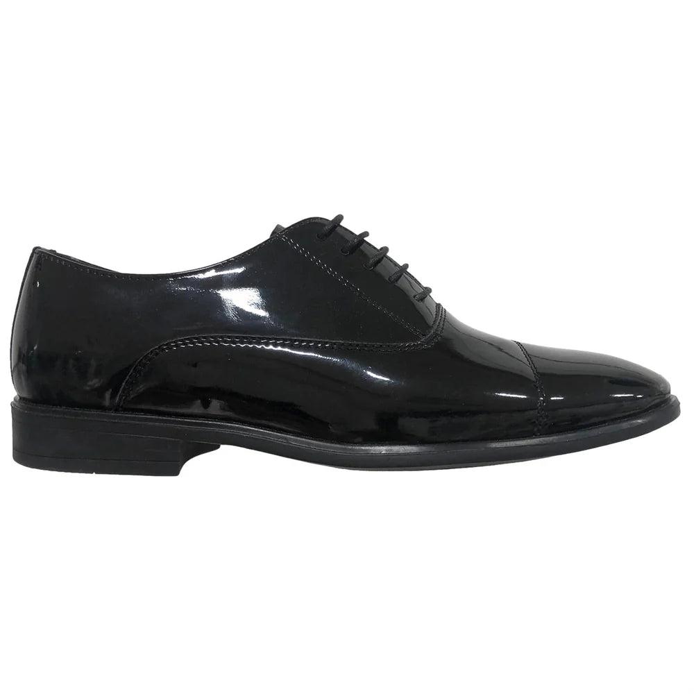 Smokingsko Bergamo Black Patent-Lakk